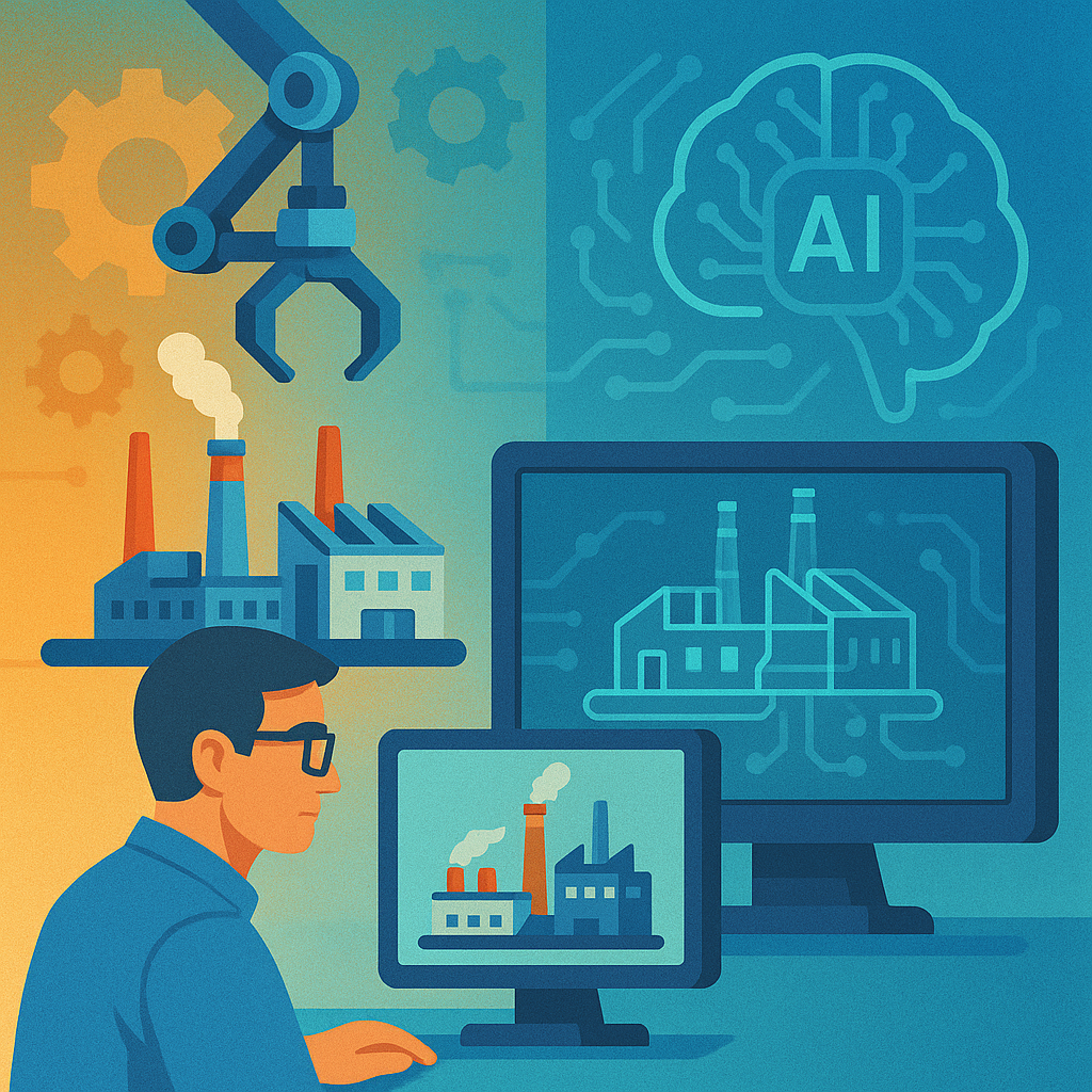 AI 驅動智慧工廠：數位孿生的產業應用與未來趨勢